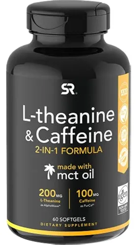 L-teanina Y Cafeina ~ Suplemento Nootropico Para Energia C