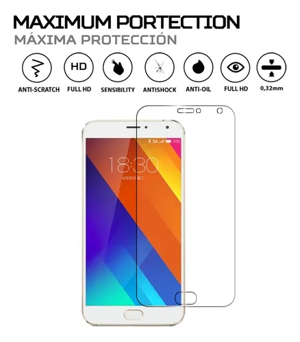 Protector Pantalla Antishock Para Meizu Mx5e