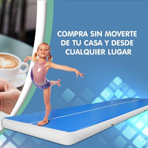 Colchoneta Pro Inflable Airtrack / At112 Gym Acrobática