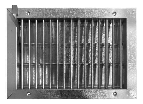 Rejilla Ventilacion 30x20 Galvanizada Con Palanca