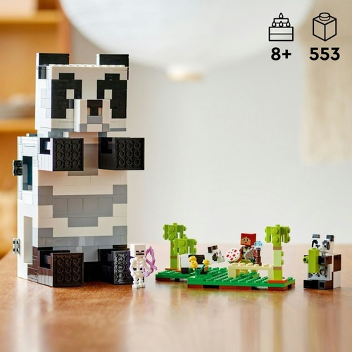 Kit De Construcción Lego Minecraft El Refugio-panda 21245 553