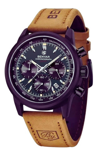 Reloj Hombre Benyar 5188 Con Cronógrafo