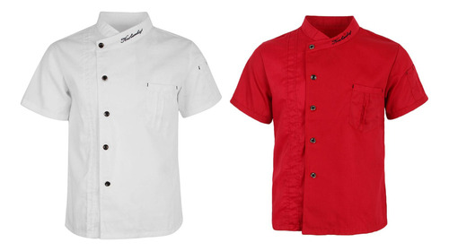 Chaqueta De 2 Piezas Para Chef, Abrigo, Camisa, Uniformes De