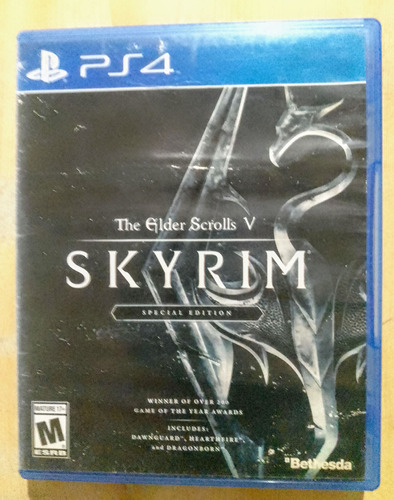 The Elder Scrolls V Skyrim Special Edition Ps4 Físico 
