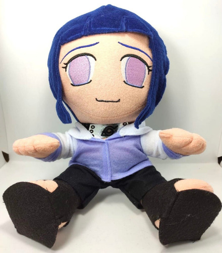 Imagen 2 de 4 de Muñeco Peluche Hinata Naruto 35cm Chamarra Aldea Hoja Envío