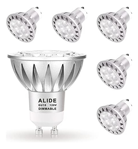 Bombillas Led Alide Gu10, 5 W, Regulables, 450 Lm, 2700 K, 3