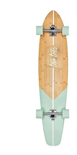 Ten Toes Board Emporium Zed Bamboo Longboard Skateboard