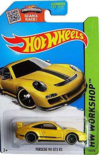 Hot Wheels 2015 hw Taller Porsche 911 gt3 rs 196/250