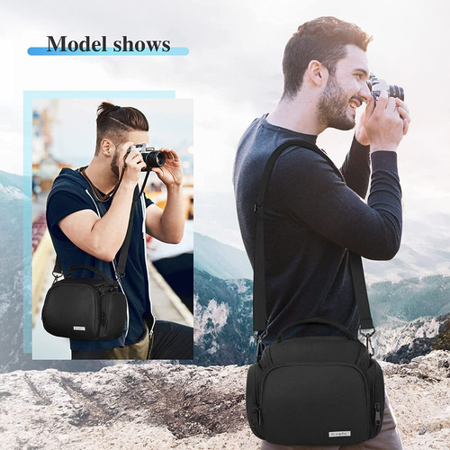 Bolsa Para Cámaras Dslr Lente Y Accesorios Bolso