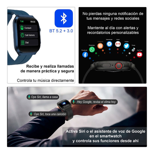 Reloj Smartwatch Vak F21 Pantalla Curva Infinite 3d