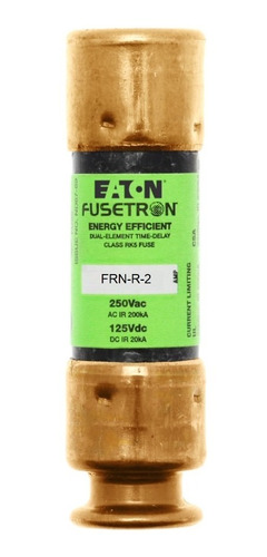 Bussman Fusible Dual Rk5 Retar 250v 2 Amps Frn-r-2