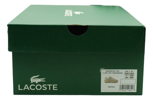Tenis Lacoste L003 2k24 Mujer Nuevos Originales