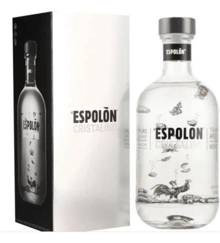 Pack De 2 Tequila Espolon Cristalino Añejo 750 Ml
