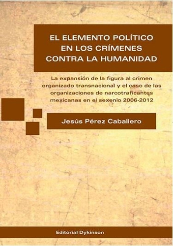 Libro El Elemento Polã­tico En Los Crã­menes Contra La Hu...