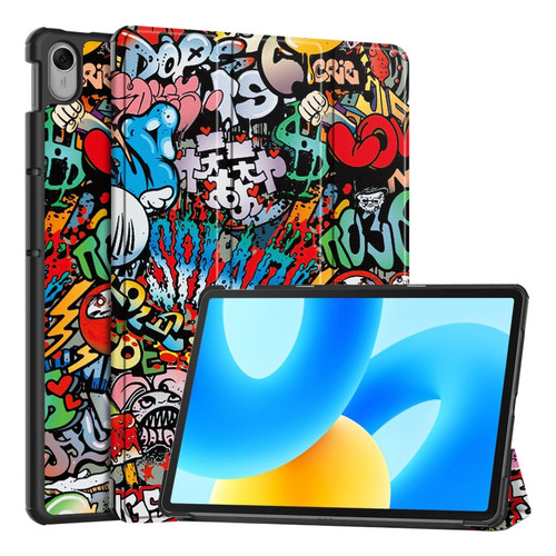 Capa Com Pintura De Grafite Para Huawei Matepad 11.5 2023