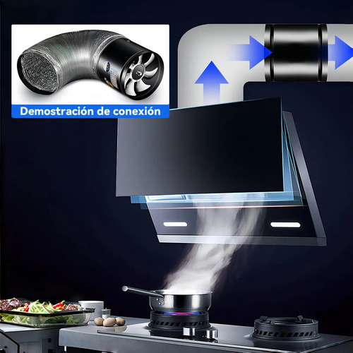 Extractor De Aire 8pulgadas Para Campanas. Ductos. Quinchos
