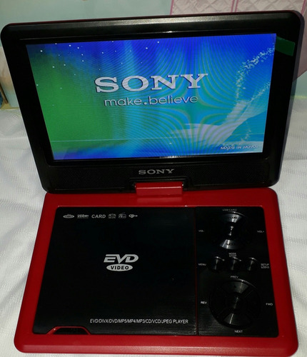 Imagen 2 de 7 de Dvd Portátil 9 Pulgadas + Radio + Tv Señal Analógico