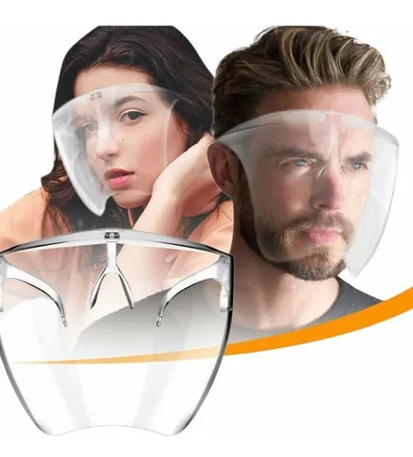 Nueva careta de lente outlet protector facial reutilizable premium