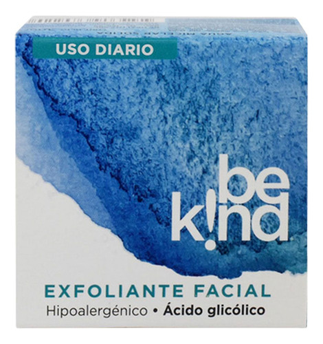 Be Kind Exfoliante Facial Sólido Con Ácido Glicólico Manchas