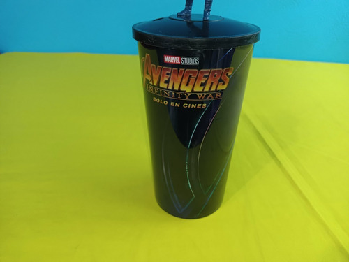 Vaso Coleccionable Avengers Infinity War Capitan America (Usado)