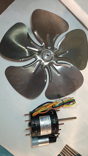Motor 1/12hp Coldtek C/aspa 14 Voltaje Dual 110/220vac