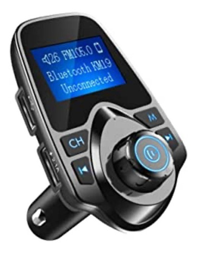 Transmisor Radio Fm Bluetooth Dual Usb Mp3 Cargador Auto