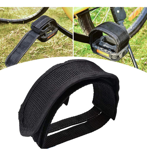 3 Correas Para Pedales De Bicicleta, Cinturón De 1 Pieza