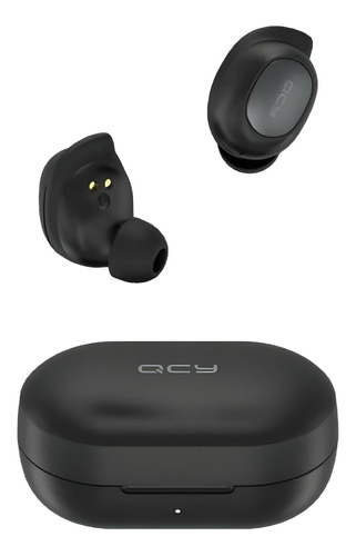 Audífono in-ear gamer inalámbrico QCY T9 negro