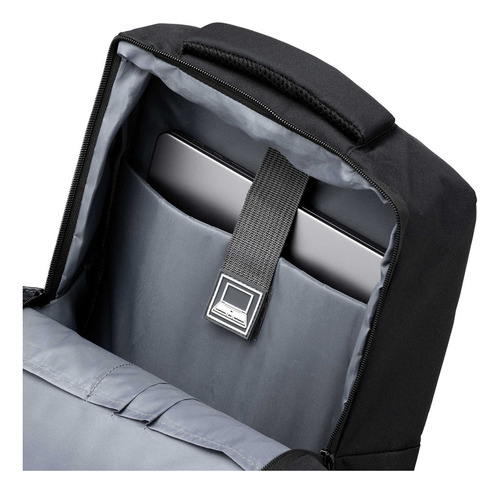 Better Mochila Security Betterware 29 X 13 X 40 Cm Negro Liso