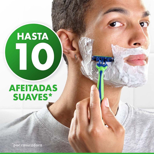 Rastrillos Para Afeitar Desechables Gillette Pb3 Sensecare 4