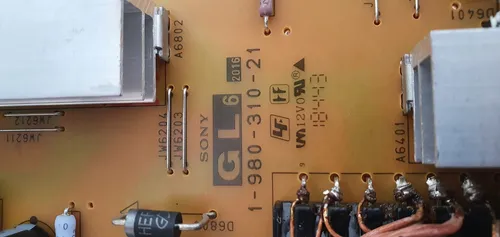 Placa Fonte Sony Kd-65x755f 1-980-310-21 Aps395/b Original Placa Fonte Sony Kd-65x755f 1-980-310-21 Aps395/b Original