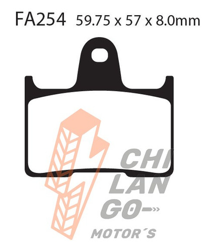 Balatas Ebc Tra. Kawasaki Zx 750 N1/n2 (zx7-rr) 96-99 Fa254