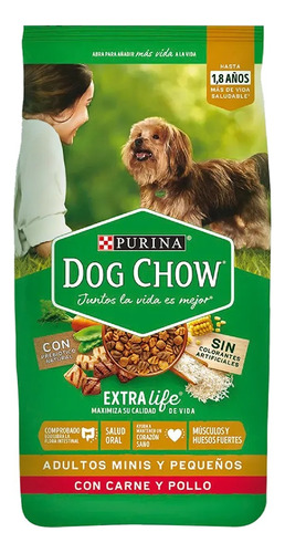 Perrarina Dog Chow Adulto Minis Y Pequeños 2kg