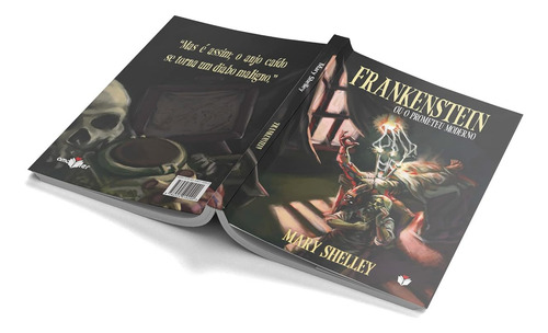 Frankenstein Ou o Prometeu Moderno de Mary Shelley Editorial Amoler
