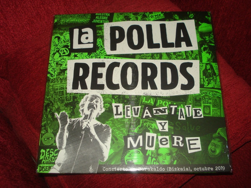 Vinilo La Polla Records / Levantate Y Muere (nuevo) 2 Lp