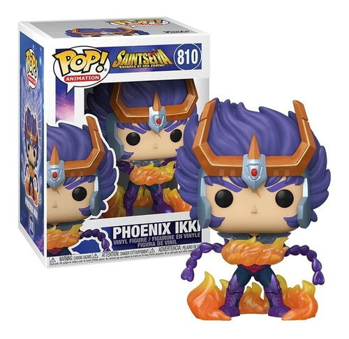 Funko Pop Saint Seiya Phoenix Ikki Glows In The Dark #810