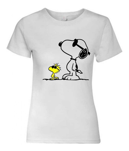 Polera Mujer  - Snoopy - Diseño 01