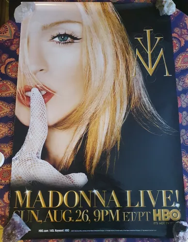 madonna drowned world tour poster
