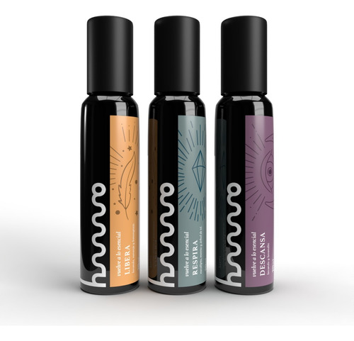 Kit Brisas Aromáticas: Descansa, Respira, Libera 70ml Hummo