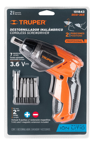 3 Kits Destornillador Inalambrico Y Juego De Puntas 80 Pzas