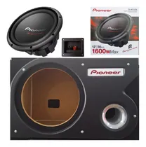 Comprar Subwoofer Pioneer Ts-w312d4 Doble Bobina + Cajon Porteado 12