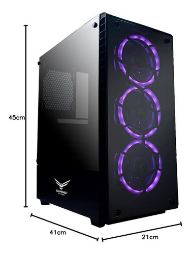 Setupgamer Completo Pc Potente + Monitor Aoc + Accesorios (Reacondicionado)
