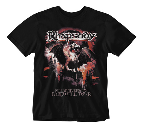 Camiseta Power Metal Sinfonico Rhapsody C6