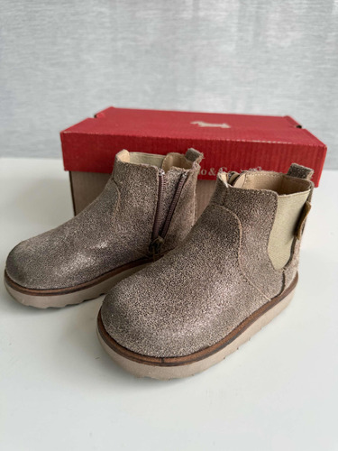 Botas Mimo Doradas Para Bebés