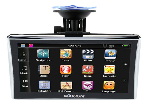 Kkmoon 7 Hd Pantalla Táctil Portátil Gps Navegador 128mb Ra