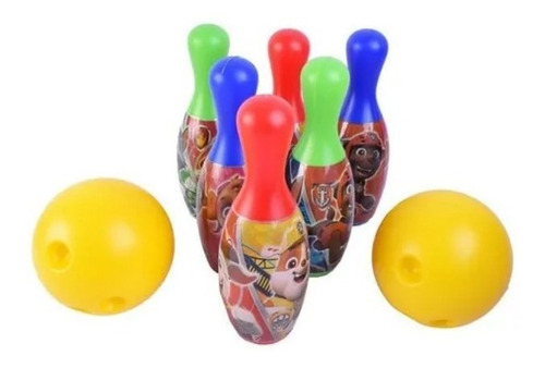 Imagen 3 de 4 de Juego De Bowling Paw Patrol Tapimovil Para Niños Yamanca