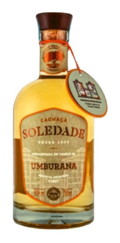 Cachaça Soledade Umburana 750ml