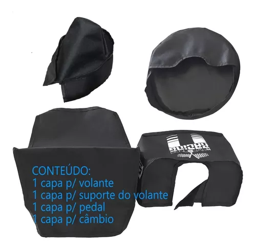 Capas Protetoras p/ Volante, Base, Pedais, Câmbio G29 920 923 Logitech -  Qualidade e Proteção em Capas