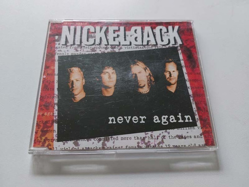 Cd - Nickelback - Never Again (single)