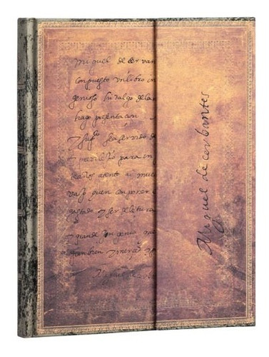 Libreta Cervantes Letter To The King Ultra Tapa Dura